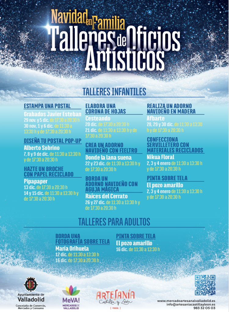 Talleres de oficios artísticos